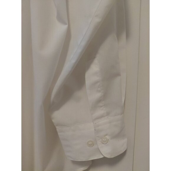 Embassy Fashions Women’s White Button Down Top Christmas Ornaments Applique 3X - Picture 6 of 7